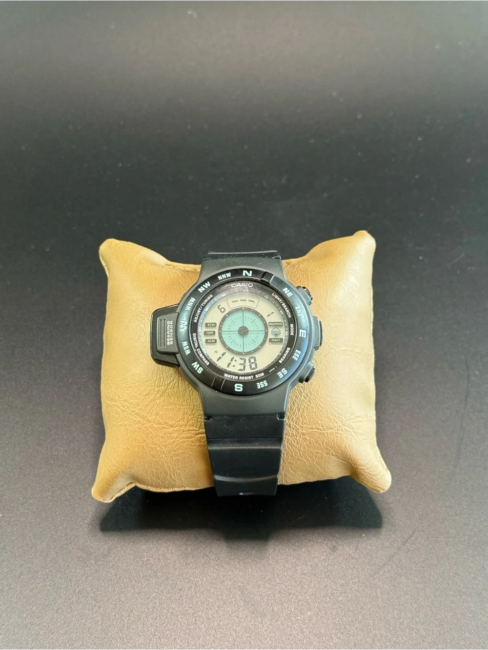 Casio CPW-100 Vintage Digital Compass Watch Used Japan M